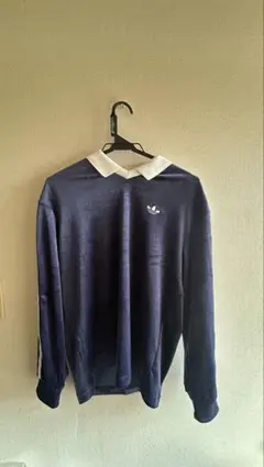 adidas ネイビー ポロシャツ