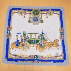 ピエールカルダン 大判スカーフ 約86×86cm シルク100%