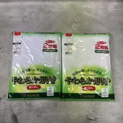 グンゼ　やわらか肌着半袖丸首２枚組M×2のサムネイル