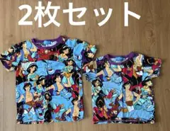 ２枚セット】ディズニーランド　Tシャツ　Disney　ディズニーシー　アラジン