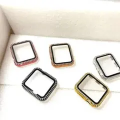 38mm アップルウォッチ　カバー 画面保護 ダイヤカバー キラキラカバー