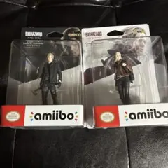 新品未開封 amiibo バイオハザード レオン グレース 2体セット
