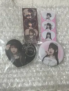 桜庭遥花 生誕 ラッフル ぱるたん 缶バッチ アクキー きゅーすと