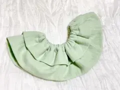 フリルスタイ（ALLダブルガーゼペパーミントグリーン）2900