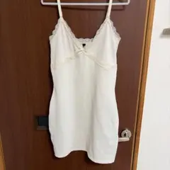 H&M リブレースキャミ