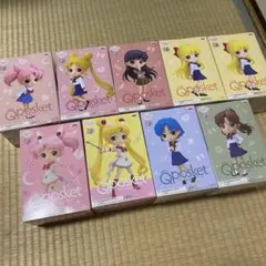 Qposket セーラームーン フィギュアセット　9個セット