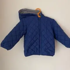 PETIT BATEAU ネイビー キルティングジャケット 80cm