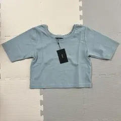 Kastane ストレッチチビTEE ブルーのサムネイル