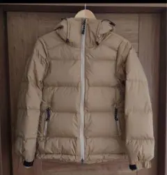 AURORA ベージュ ダウンジャケット