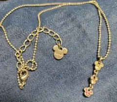 Disney ミッキーマウス ネックレス ストーン
