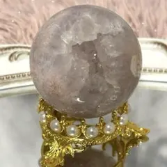 ★天然石★ ピンクアメジスト ジオードザクザク約6cm