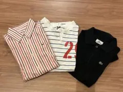ラコステほか　シャツ　ポロシャツ　3枚セット