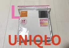 ●新品未開封●ユニクロレディース●ヒートテック極暖タートルネックT●ホワイト・L