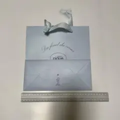 gelato pique ショップ袋 水色 25✖︎25