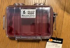 ペリカンケース 防塵防水ケース 1020 赤 未使用 タグ付きのサムネイル