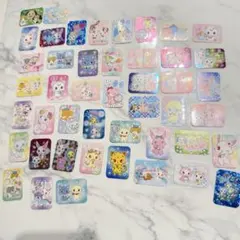 平成レトロ ジュエルペット フレーク シール サンリオキラキラ 希少価値