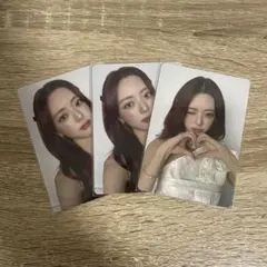 ITZY ユナ トレカ collector 会場限定盤 3枚セット