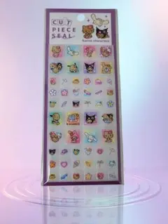 サンリオキャラクター　日焼け　カットピースシール　タイルシール　【国内正規品】