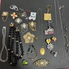 アクセサリーセット ネックレス ブローチ　まとめ売り