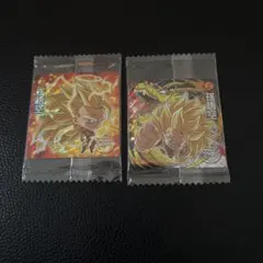 ドラゴンボール 超サイヤ人ゴッド シール2枚セット