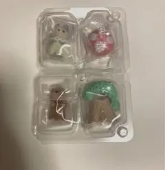 シルバニアお花畑のおともだち　カワウソの小さい赤ちゃん　ハスキーの小さい赤ちゃん