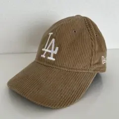 NEW ERA ニューエラ コーデュロイキャップ　LA ベージュ　キッズ