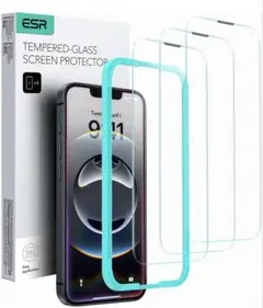 ESR iPhone14/13/13 Pro 保護フィルム ガラス　6.1インチ