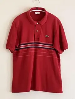 LACOSTE ラコステ 【M】半袖ポロシャツ レッドのサムネイル