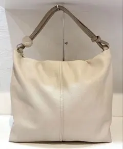【美品】ear PAPILLONNER ボールワンハンドルバッグ　ベージュのサムネイル