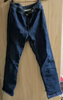 新品未使用GRAMICCI ストレッチデニム NNパンツ クロップド 濃紺 M