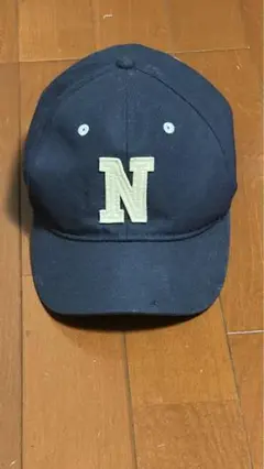 BEAMS ネイビーキャップ Nロゴ