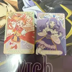 プリキュア　キラキラカードグミ　キュアウィング　キュアマジェスティ