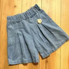 デニム　ショートパンツ　140