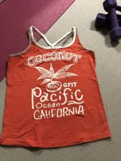 可愛い背中　紐　Wバッククロス　ズンバウエア　g-fit Zumba