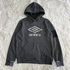 umbro アンブロ　デサント製　フードパーカー　プルオーバー　 y2k 00s