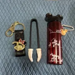 ディズニー カチューシャホルダースーベニアトングキャラクターグッズセット