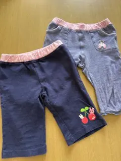ミキハウス　半ズボン 2点セット 100cm 女の子