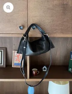A.subjjject Curve Leather 2way handlebag