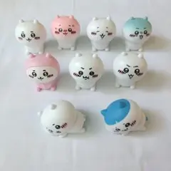 ちいかわ　ハチワレ　ミニフィギュア　9点セット
