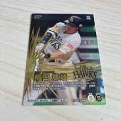 柳田悠岐 SSR プロ野球 ファンスターズリーグ QRコード未使用 - メルカリ