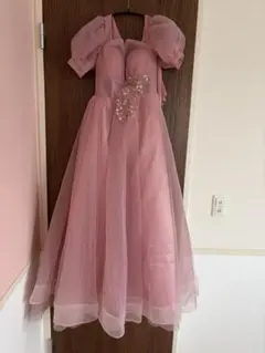 ウェディングドレス ウエディングドレス カラードレス ピンク