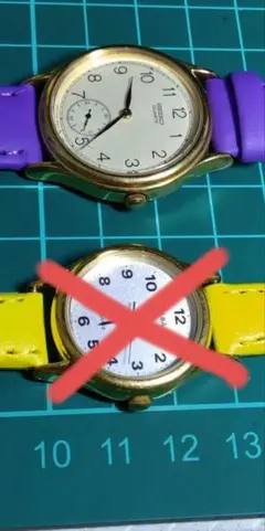 稼働品　2点まとめ　ALBA　SEIKO　新品社外品ベルト交換済み