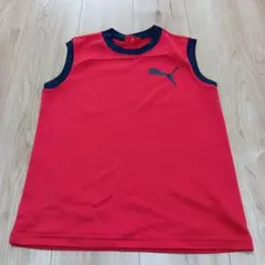 PUMA ノースリーブタンクトップ レッド