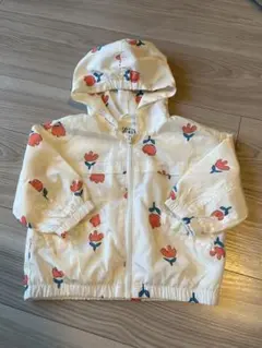 ZARA 花柄フード付きジャケット