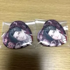 五木左京 ハート缶バッチ - メルカリ