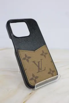 LV ルイヴィトン モノグラム キャメル レザー iPhone 15 Pro