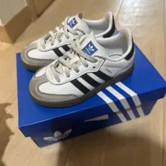 adidas Samba ホワイト/ブラック スニーカー