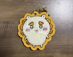 ちいかわ　シーサー　もこもこサガラ刺繍キーホルダー