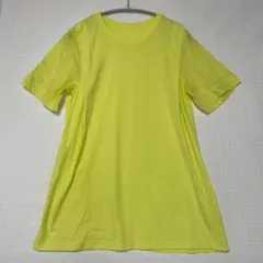 【美品】キッドブルー サマーTシャツ 半袖切り替え M　イエローのサムネイル