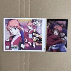 銀魂 サントリー ステッカー シール 神楽 吉原大炎上 クリアシートまとめ売り